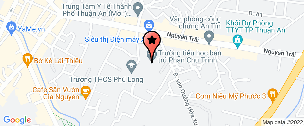 Bản đồ đến Doanh Nghiệp Tư Nhân Giải Trí Huỳnh Nguyễn Mai Phương
