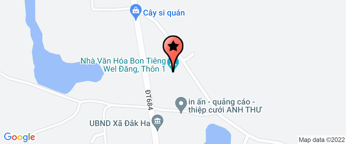 Map go to Thai Nga Dak Nong Agricultural Company Limited
