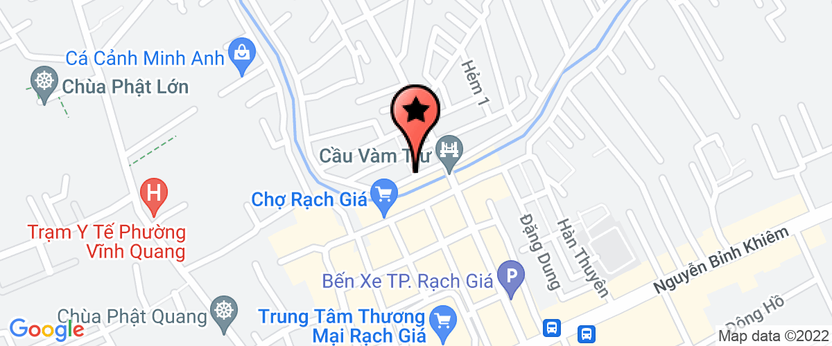 Map go to Huu Duc Hon Land Private Enterprise