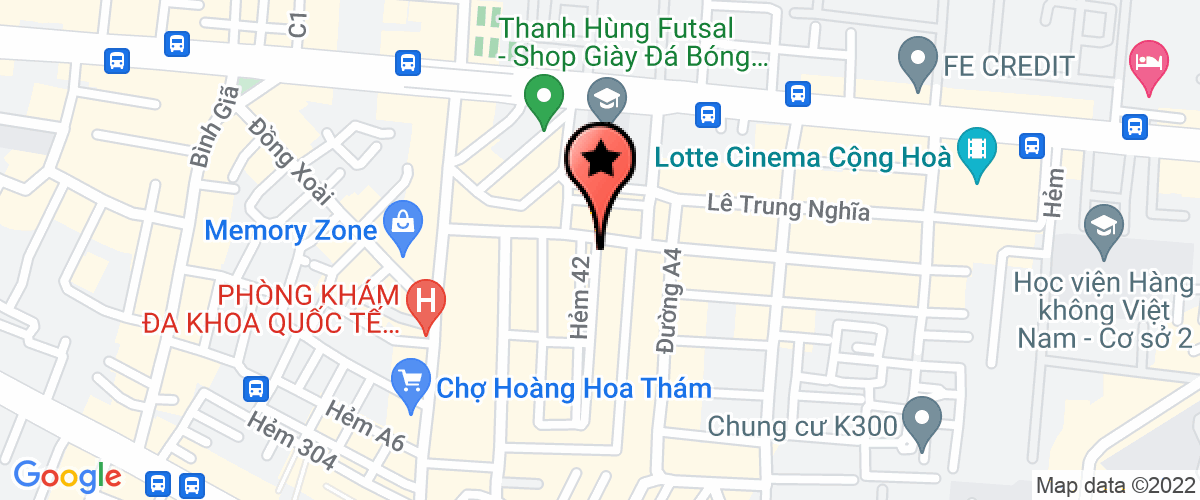 Map go to Sai Gon Vi Vu Company Limited