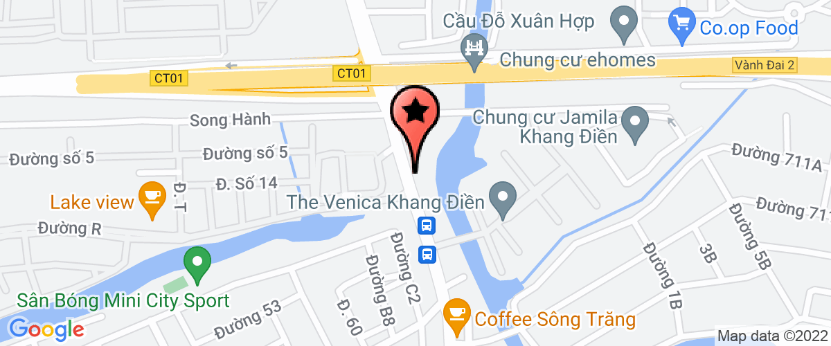 Map go to Tam Hanh Warehouse Service Business Company Limited