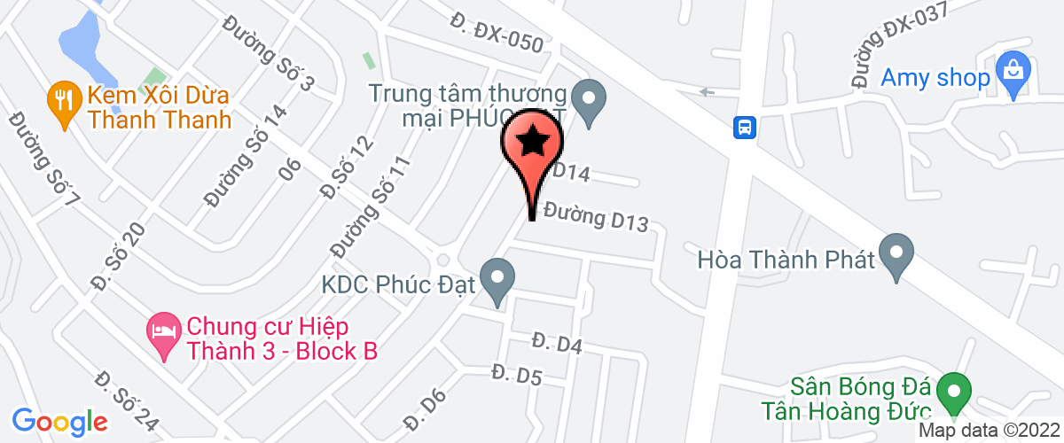 Map go to Tam Phuc Minh Company Limited