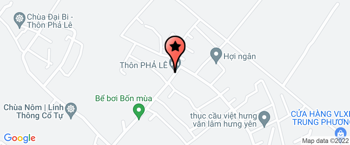 Map go to Tien Thanh Fashion Trading Company Limited