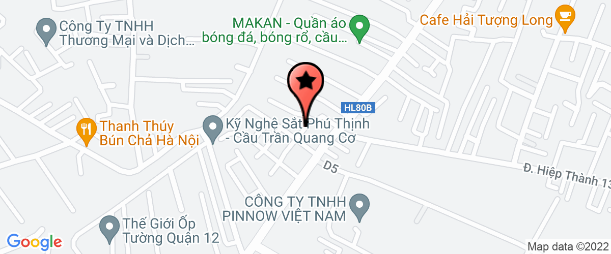 Map go to An Binh Service Production Company Limited