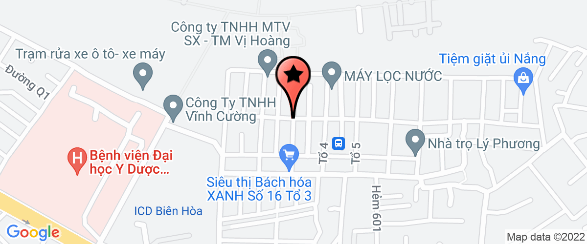 Map go to Massage Kieu Dung Service Company Limited