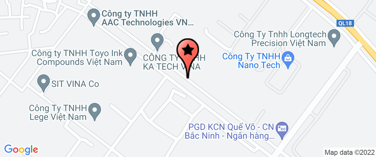 Bản đồ đến Công ty TNHH VONMAX Industrial Việt Nam