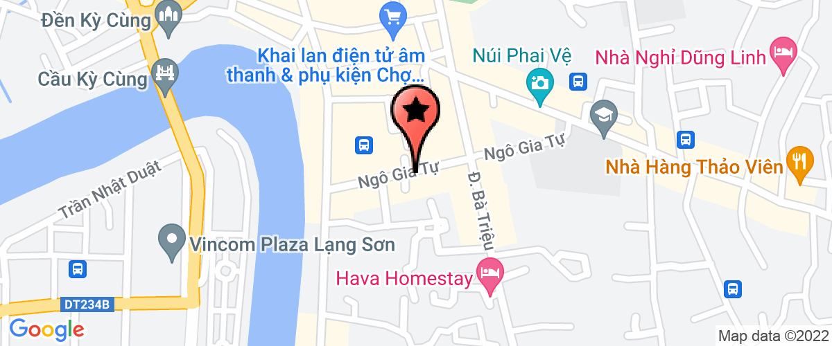 Map go to Hoang Viet Trading And Travel Joint Stock Company