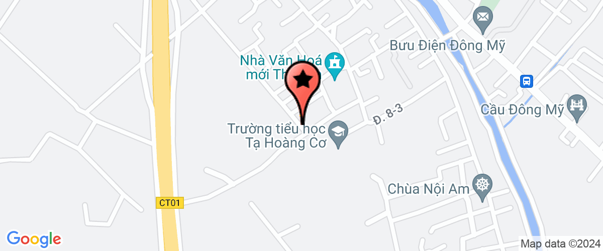 Map go to Ngoc Xanh Restaurant Company Limited