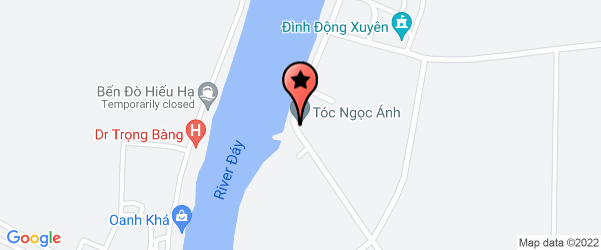Map go to B Thanh Hai Elementary School