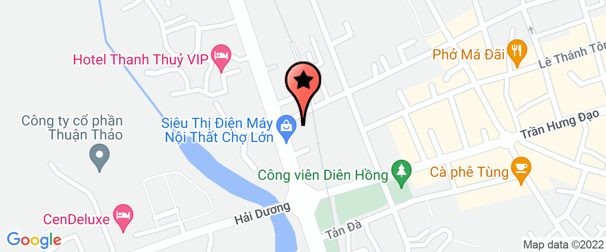 Bản đồ đến Công Ty TNHH Cavina Sơn Hà