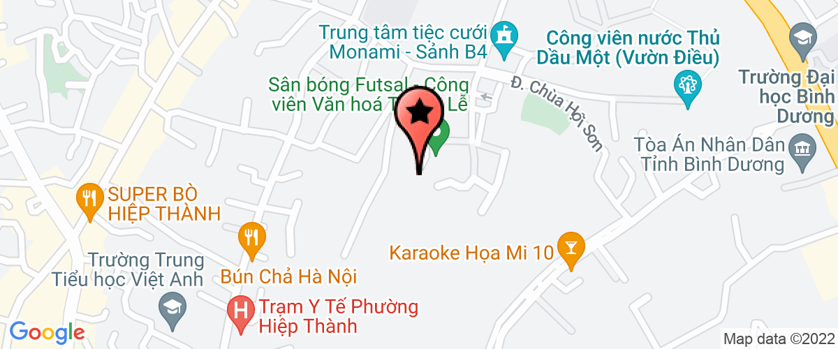 Map go to Cao Nguyen Elephant Coffee Company Limited