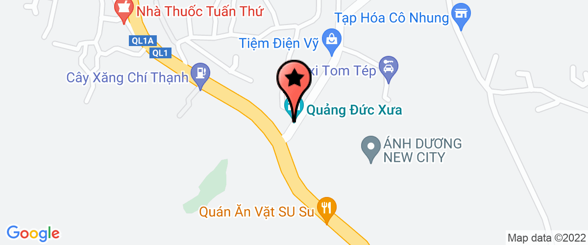 Map go to Hai Giang Transport Company Limited