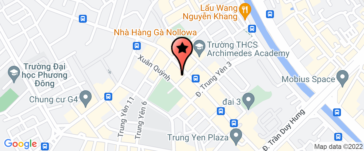Map go to Cyoung Viet Nam Development Investment Joint Stock Company