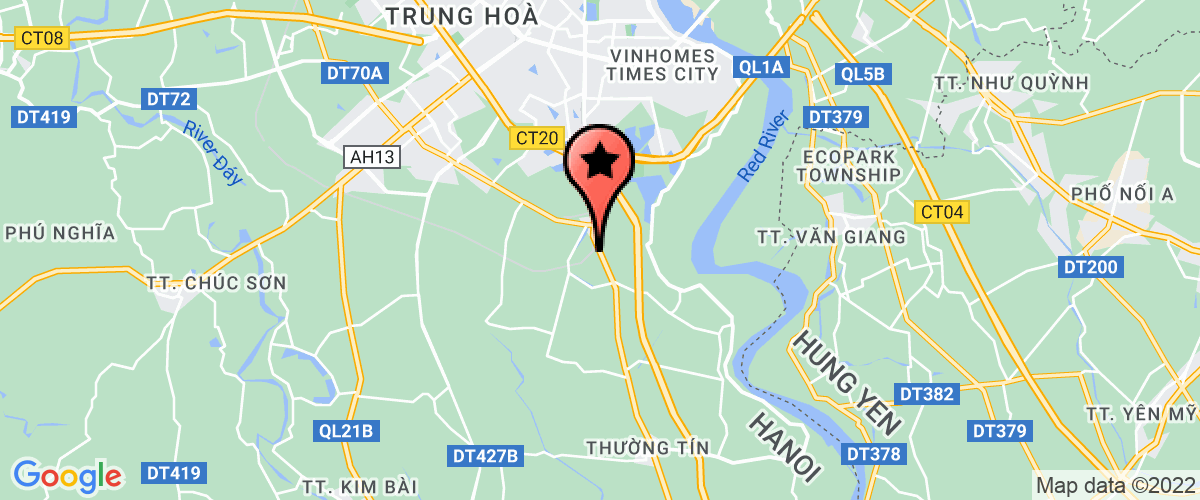 Map go to Van Nam Trading and Mechanical Company Limited