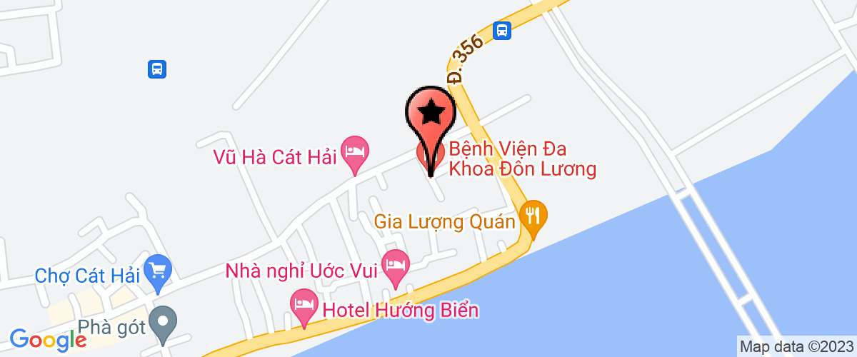 Map go to Truong Thi tran Cat Hai Nursery