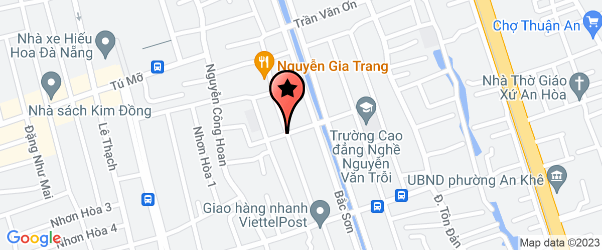 Map go to Phong Bac Company Limited