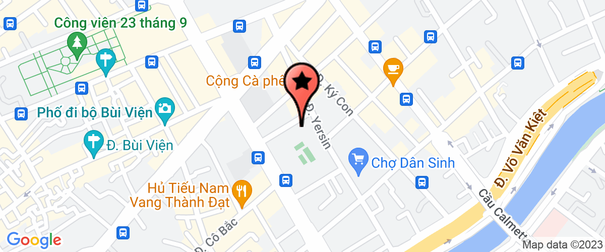 Map go to Saigon Ear Nose Throat Hospital Joint Stock Company