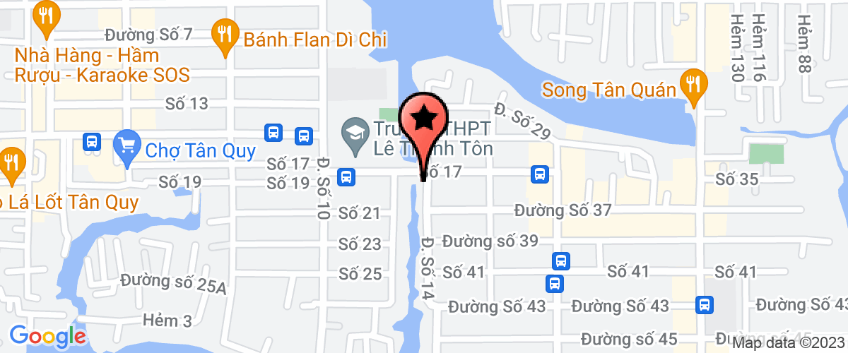Bản đồ đến Công Ty TNHH Sản Xuất Thương Mại Dịch Vụ Mặt Trời Việt Vn