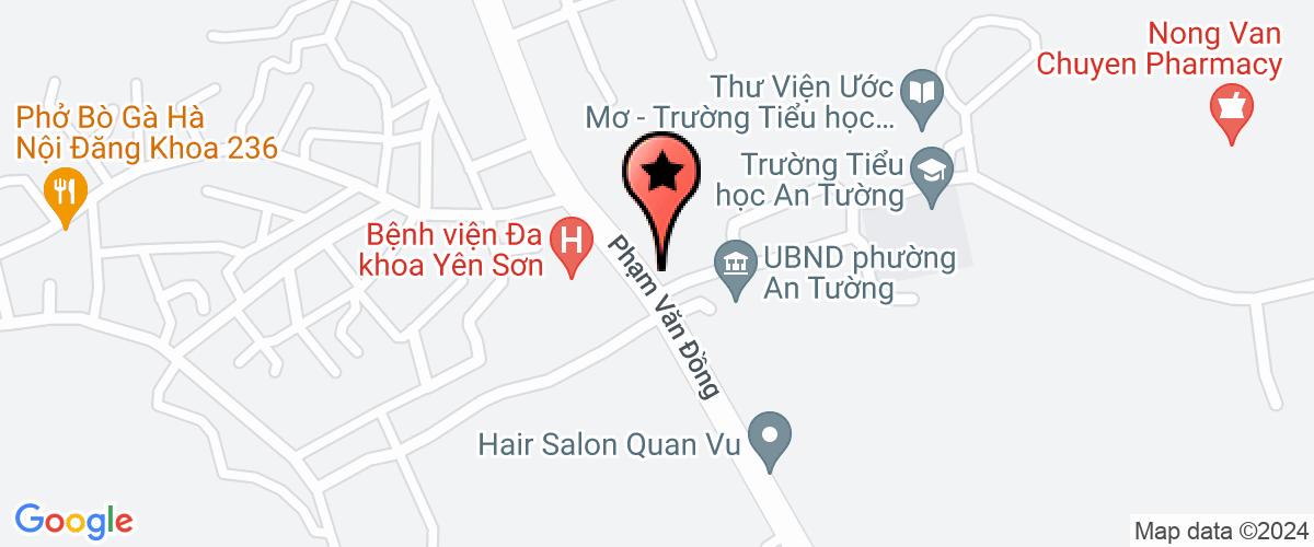 Map go to Thuong Ha Son Construction Investment Company Limited