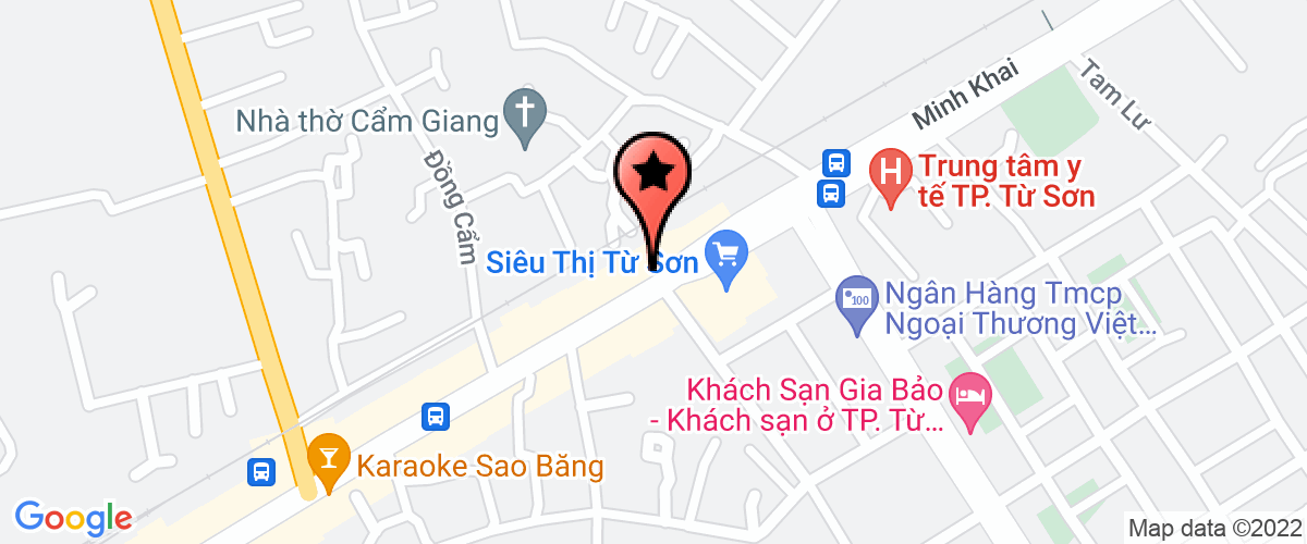 Map go to Hang Chien Nha - (Tn) Trading Door
