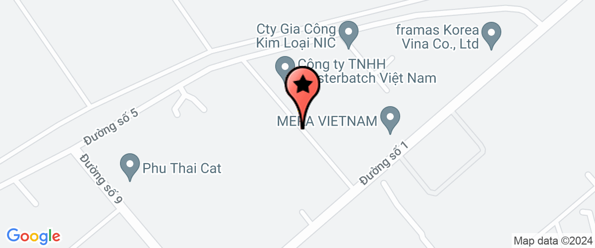 Map go to Hoan Cau Dong Nai Company Limited