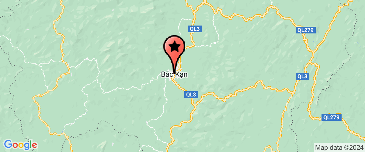 Map go to Bac Kan High School