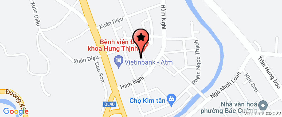 Map go to Y Hung Thinh Medicine Joint Stock Company