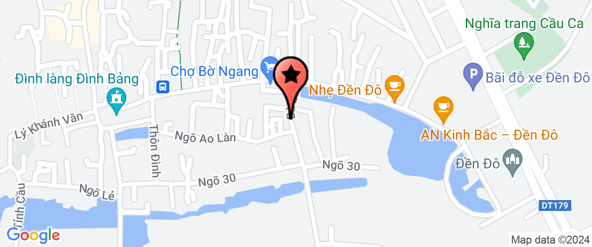 Map go to Ha My Bac Ninh Company Limited