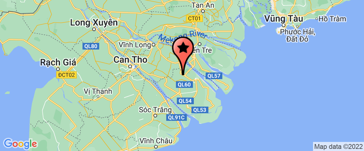 Map go to Minh Khai Trading-Production Company Limited