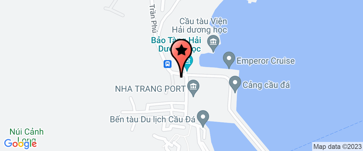 Map go to Buu dien Khanh Hoa Province