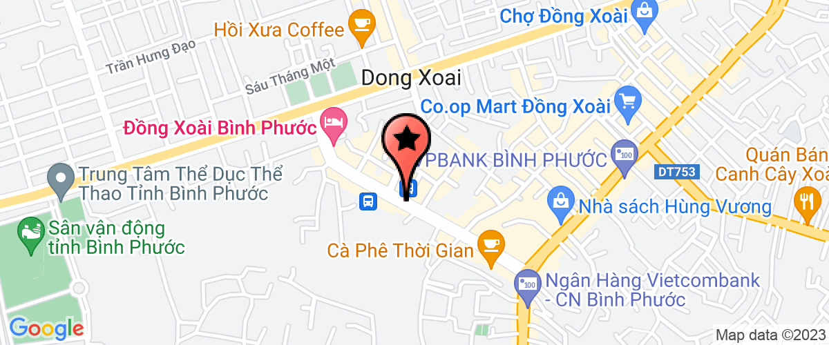 Map go to DNTN Hiep Thang