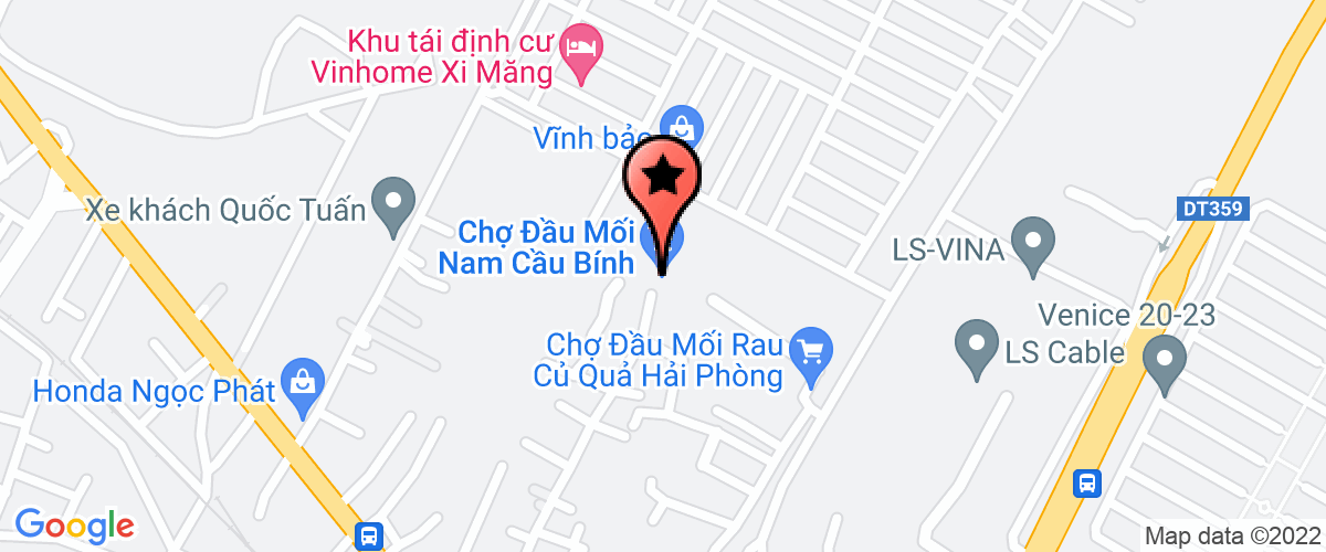 Map go to co phan thuong mai V.I.N.A.V.I.C.O Company