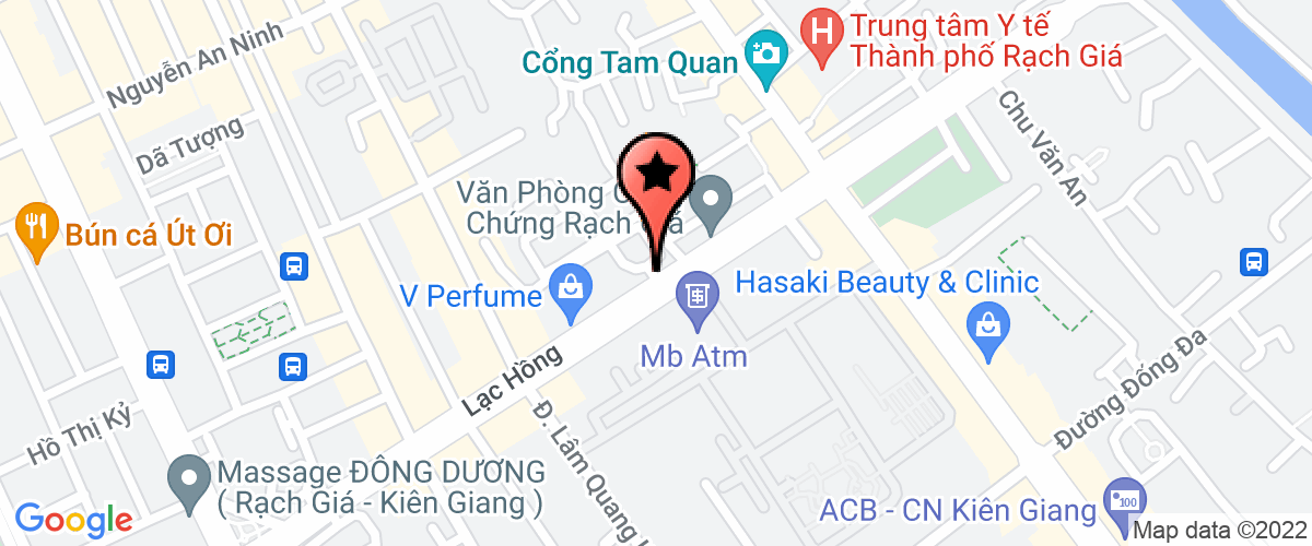 Map go to Tan Kien Industry Investment Joint Stock Company