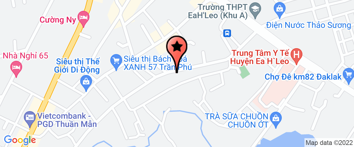 Bản đồ đến Công Ty TNHH Dịch Vụ - Sản Xuất - Thương Mại Minh Long