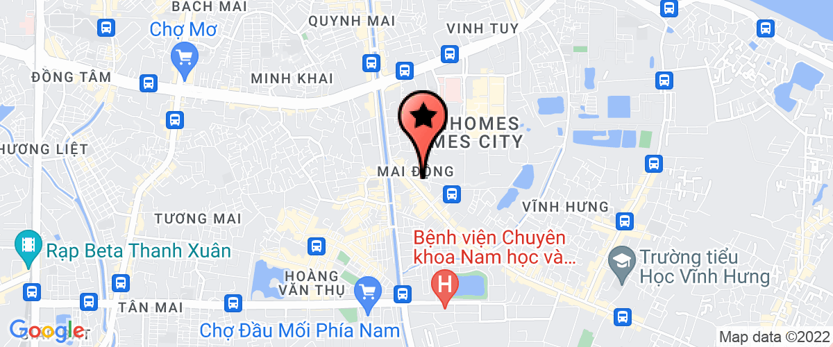 Map go to To chau Company