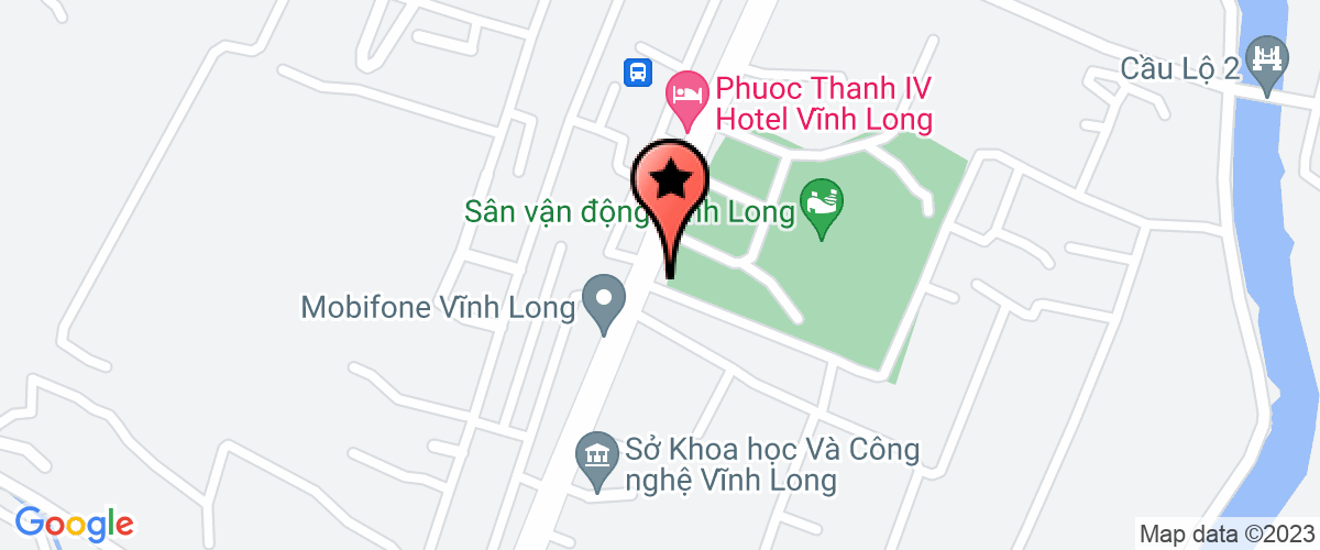 Map go to Truong Nang Khieu Vinh Long Sports