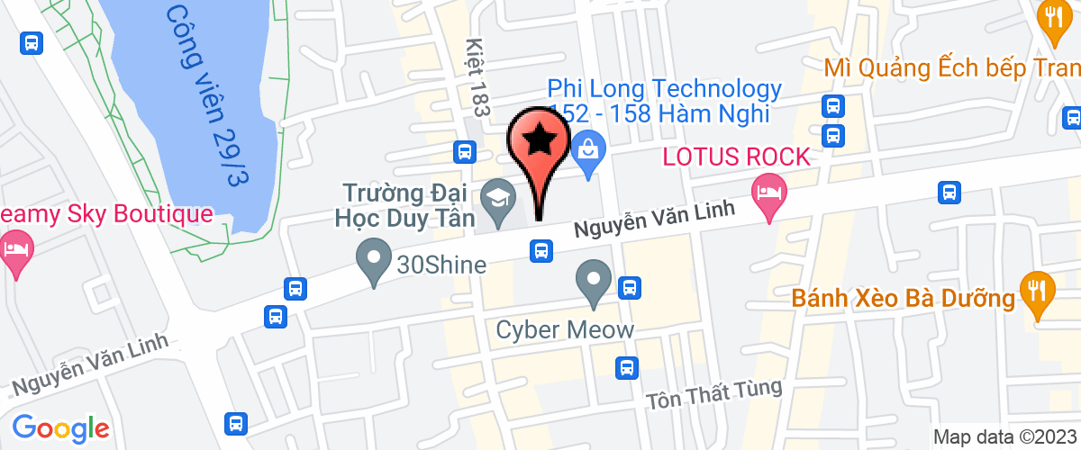 Map go to Thien Nhan Real-Estate Business Company Limited