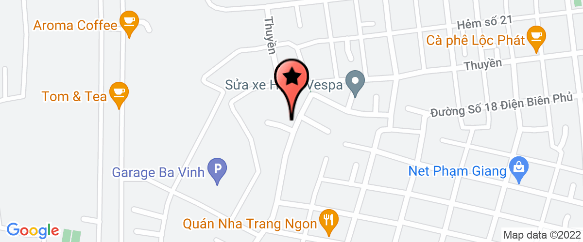 Map go to Phu Suong Private Enterprise