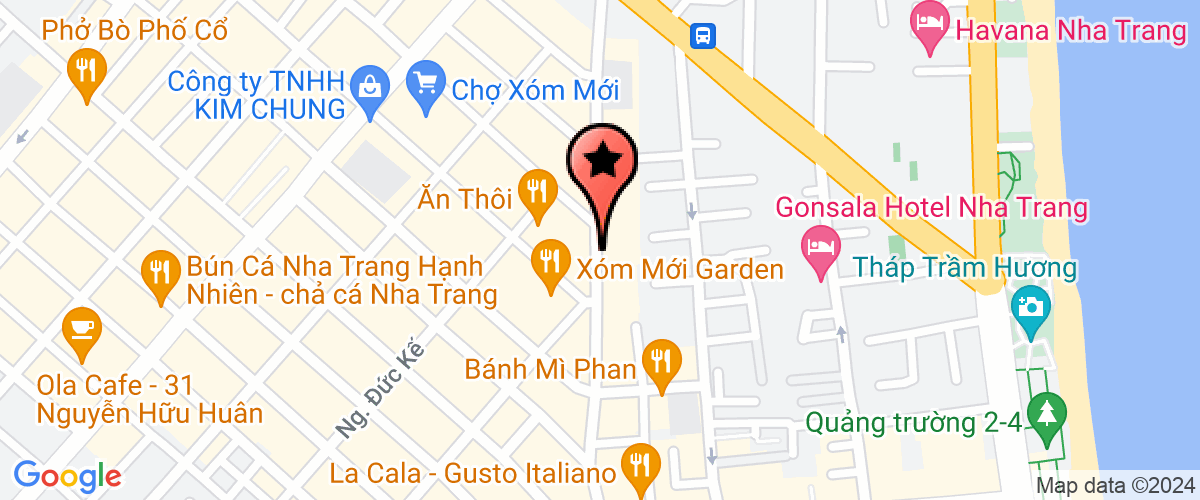 Map go to Phinh Trade Company Limited