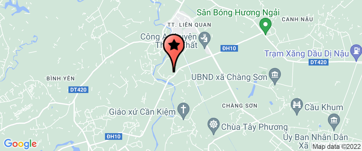Map go to Viet Nam Giza Paint Joint Stock Company