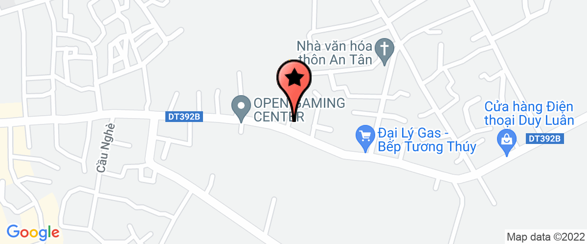 Map go to Pho Hien Civil Enginering Investment Joint Stock Company