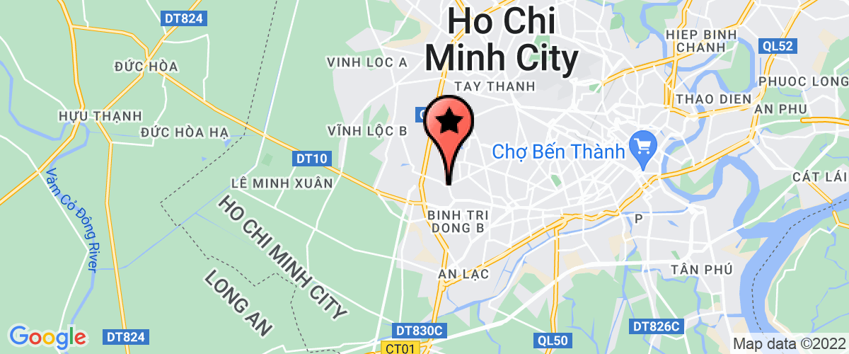 Bản đồ đến Công Ty TNHH Dịch Vụ Du Lịch Lữ Hành Việt Úc