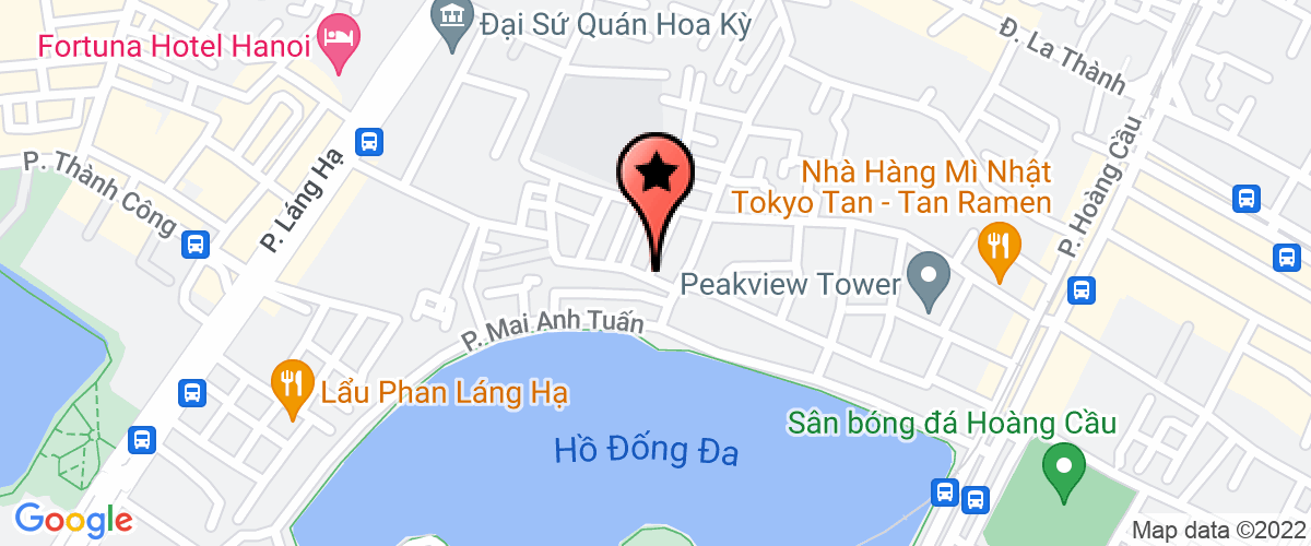 Map go to Thang Long Music Joint Stock Company