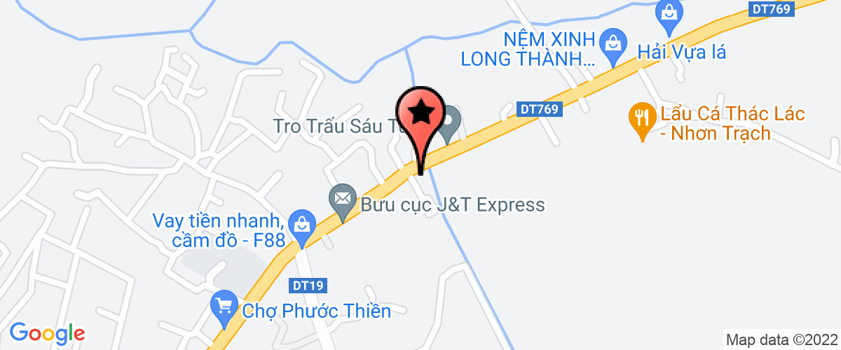 Map go to Dat Phuc Bao Trading Company Limited
