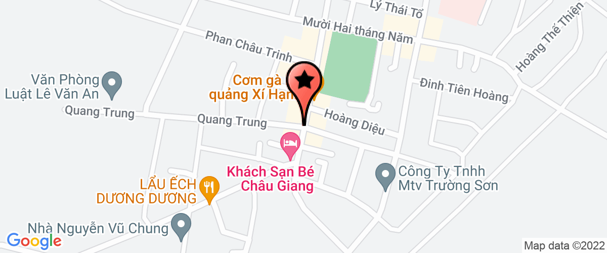 Map go to Chi nhanh CP duoc vat tu y te Quang Nam tai Phuoc Son District Company