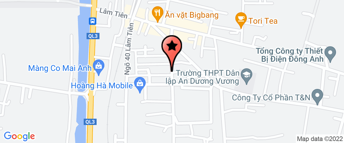 Map go to Thai Ha Mechanical Company Limited