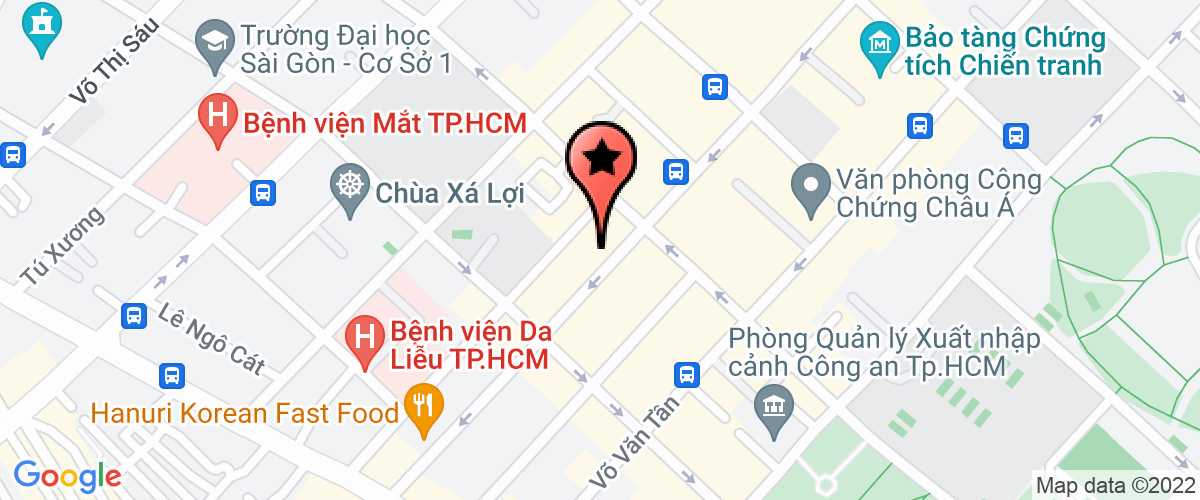 Map go to Quang Vinh Trading Investment Consultant Joint Stock Company