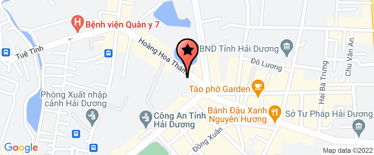 Map go to co phan y hoc Truong Sinh Company