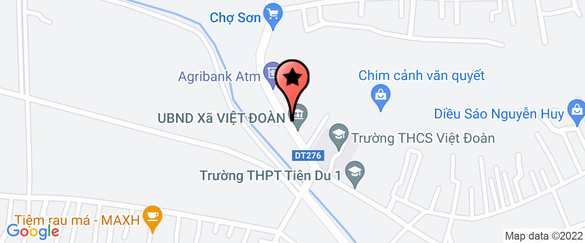 Map go to Vietjobs Solution Company Limited