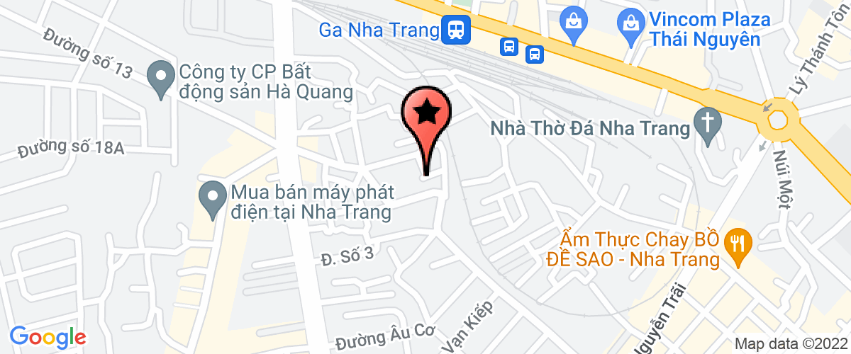 Map go to DNTN My pham Thanh Cong